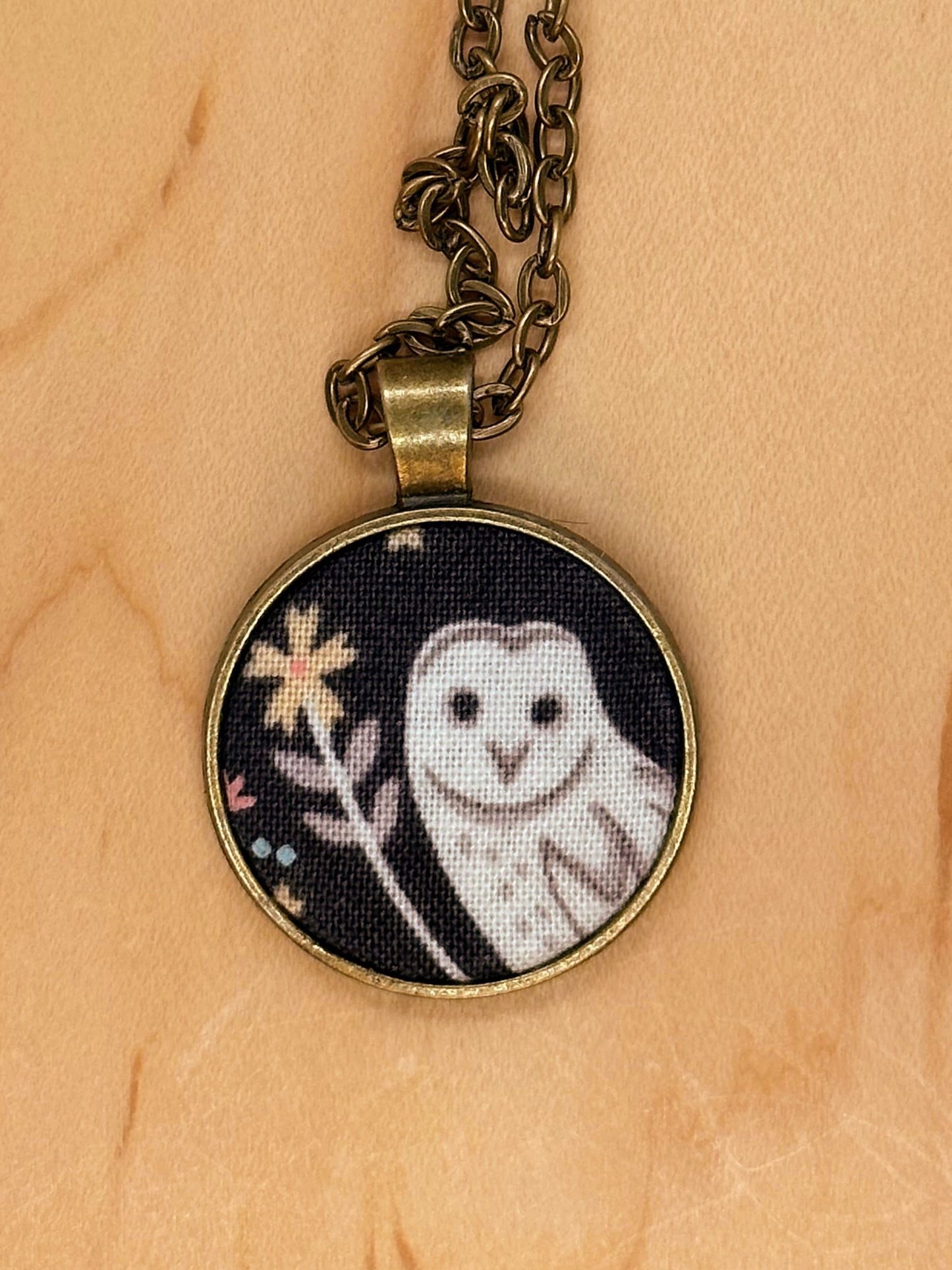 Whooo are you? Owl 2 necklace